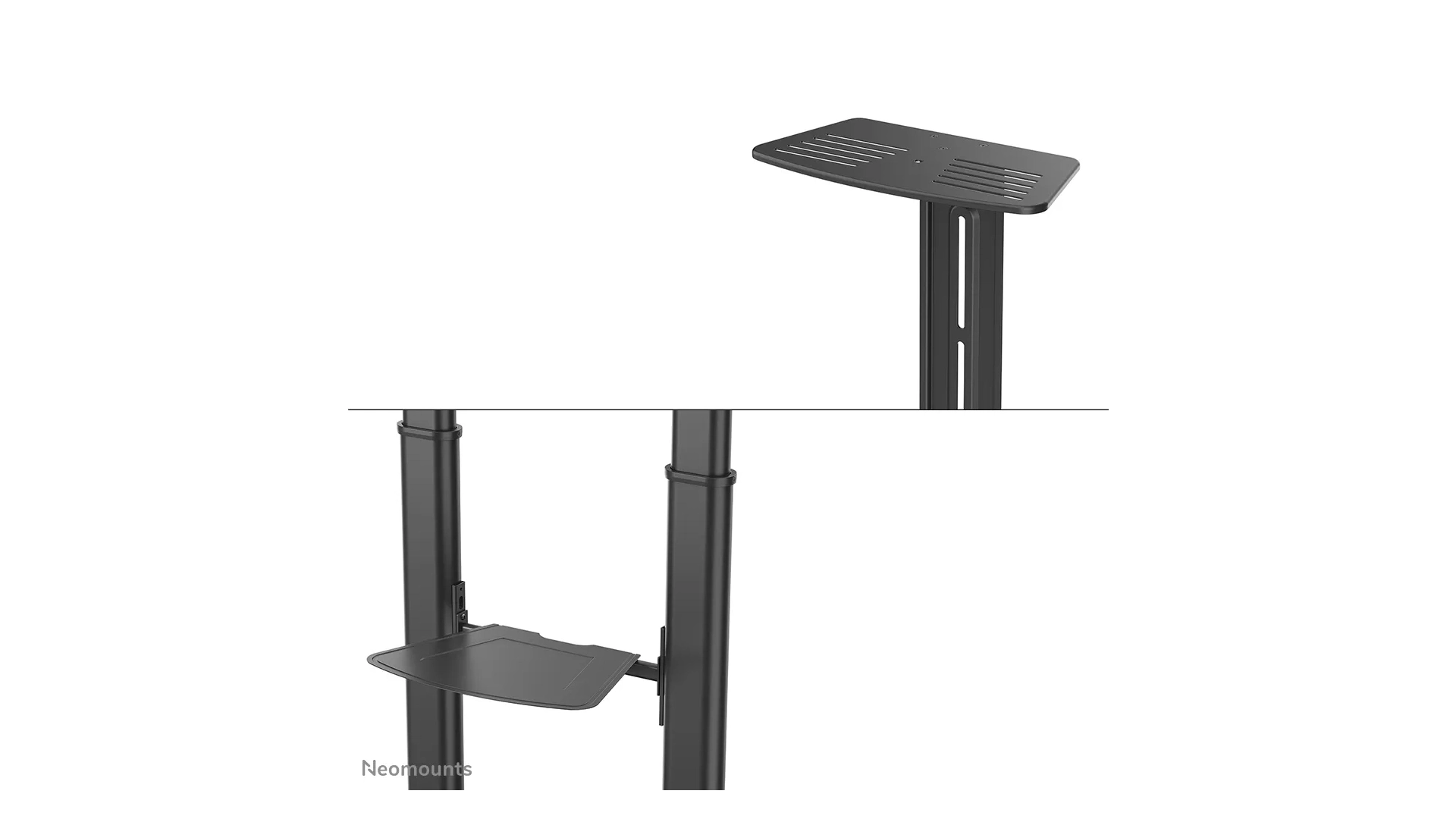Neomounts PLASMA-M1950E mobil állvány 86"-os monitorokhoz