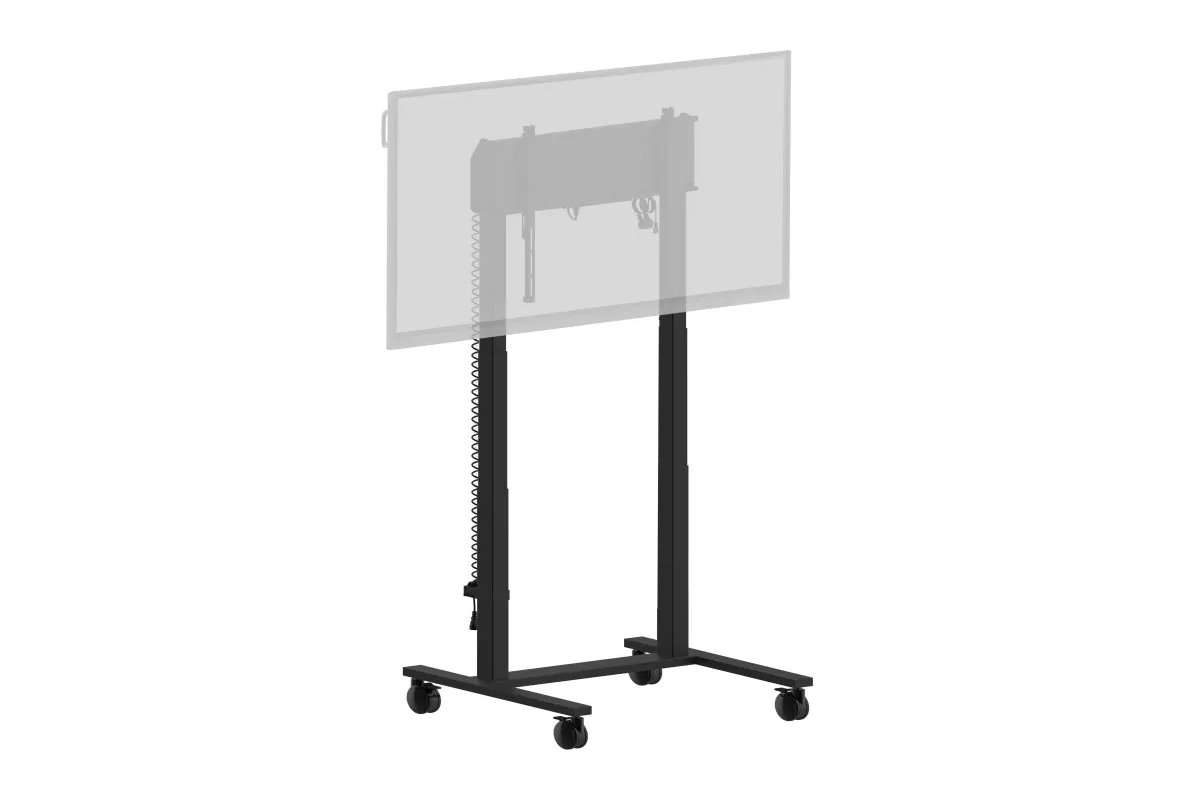 Dvousloupový elektrický vozík pro monitory do 98" MD-CAR2031-B1
