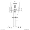 Neomounts NM-M1700BLACK Mobile Floor Stand 65"-75"