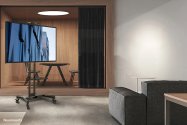 Mobilný stojan Neomounts NM-M1700BLACK pre monitory 65"-75"