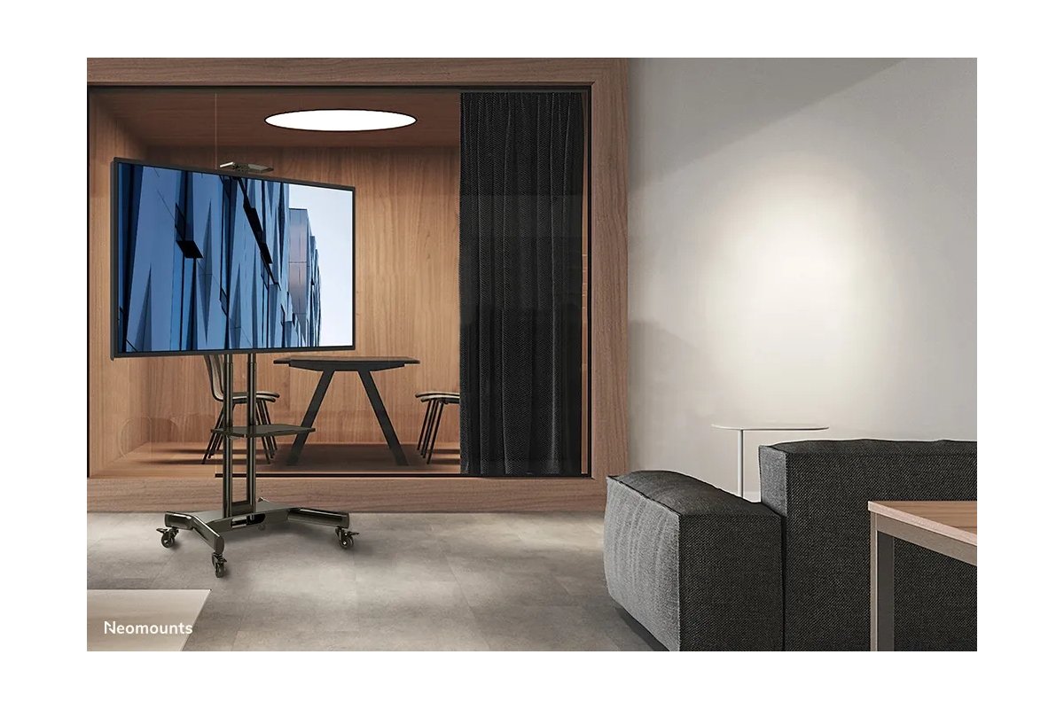 Mobilný stojan Neomounts NM-M1700BLACK pre monitory 65"-75"