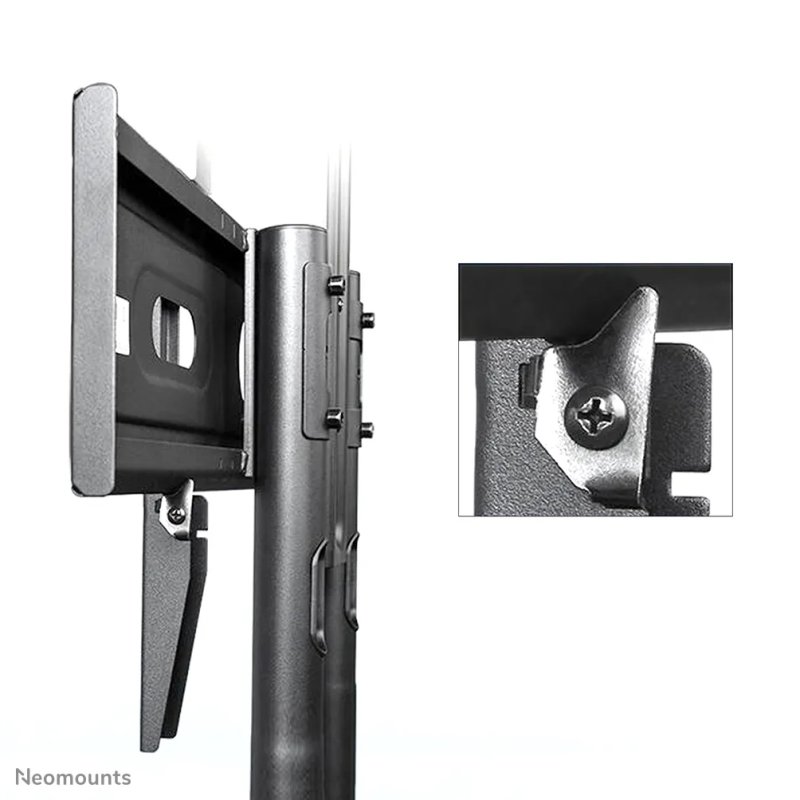 Neomounts NM-M1700BLACK Mobile Floor Stand 65"-75"