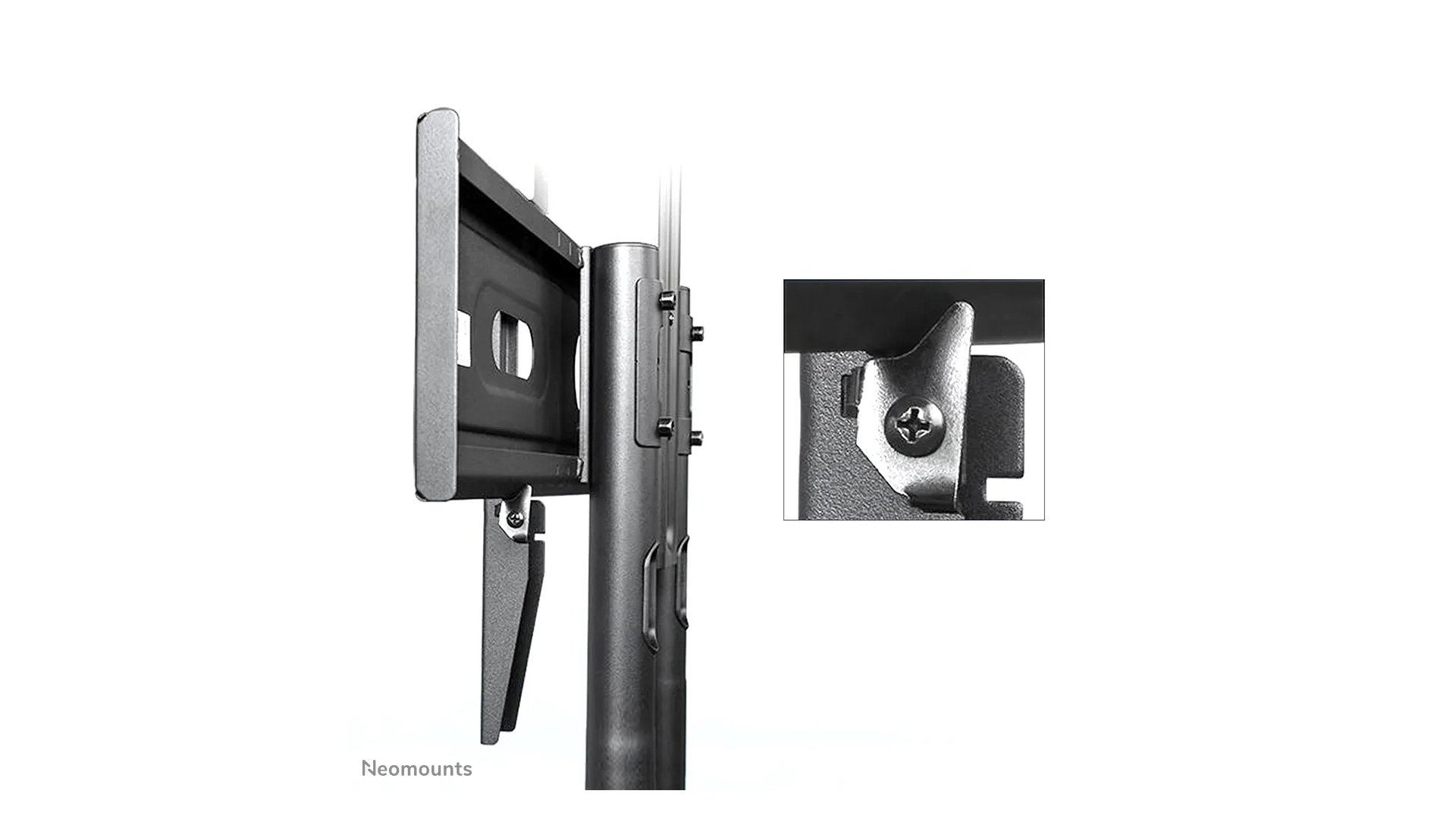 Mobilný stojan Neomounts NM-M1700BLACK pre monitory 65"-75"