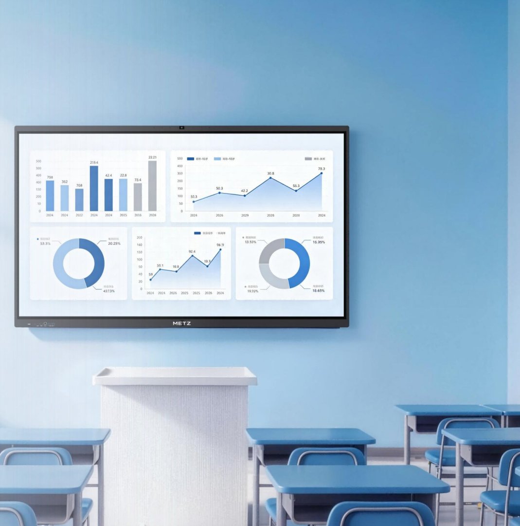 METZ 75V6M 75" Interactive Display 4K, Android 16, Google EDLA