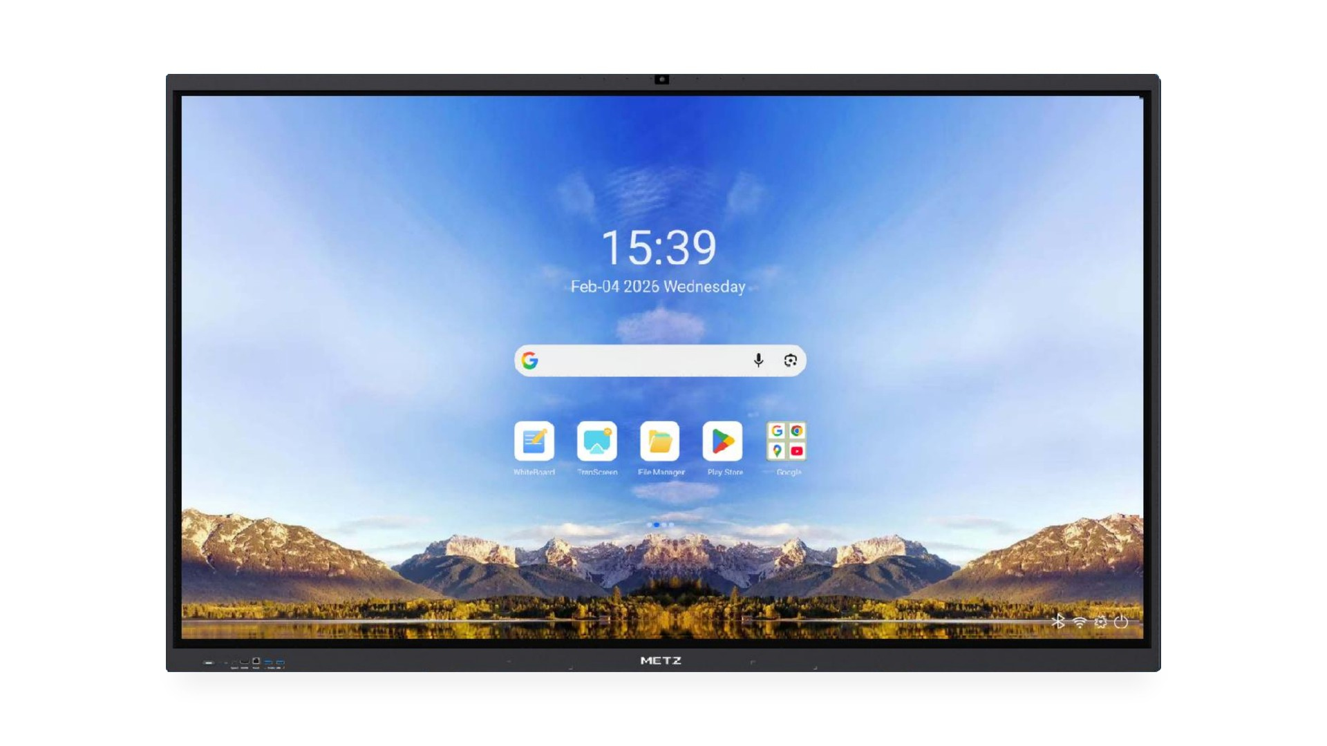 METZ 65V6M – interaktívny monitor 65" 4K, Android 16, Google EDLA