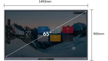 METZ 65KD1 – interaktívny monitor 65" 4K, Android, 8/128 GB
